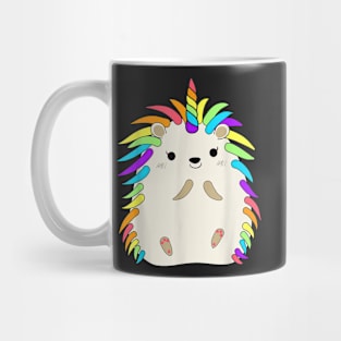 Rainbow Hedgehog Unicorn Funny Pet Animal Lover Mug